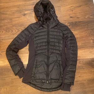 Lululemon Athletic down hooded Jacket